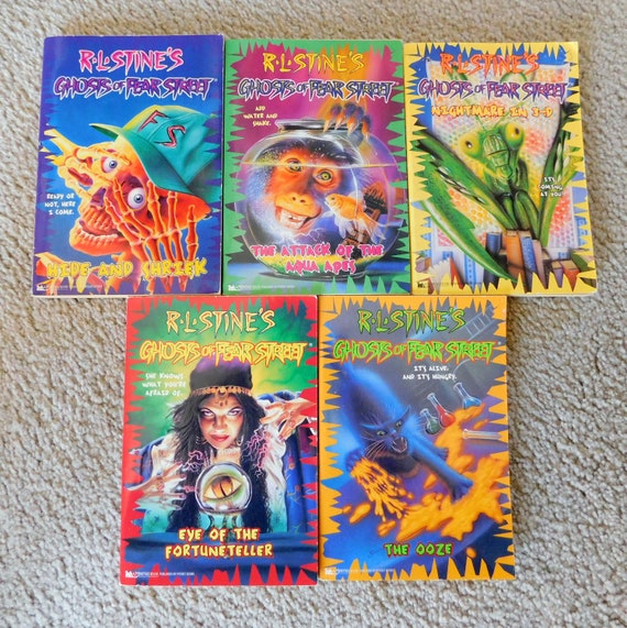 Ghosts of Fear Street - R L Stine - Horror Books - You Choose - Etsy