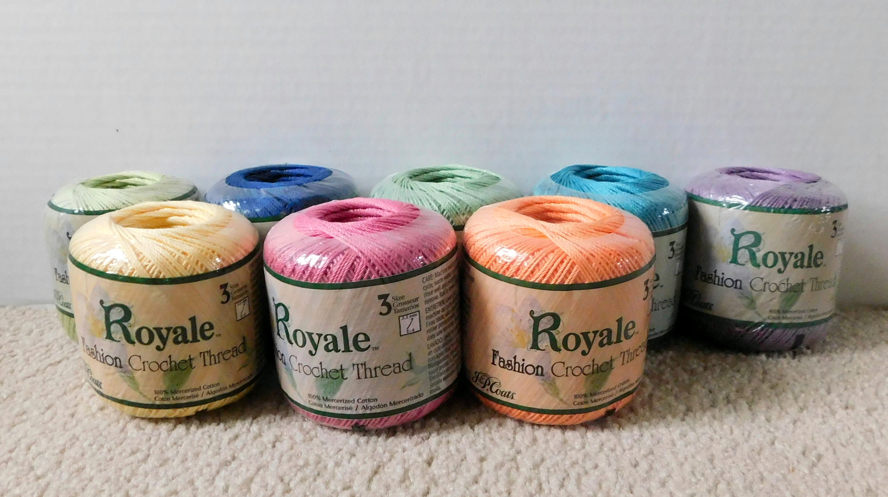Crochet thread size 3