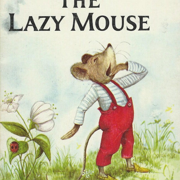 Walter The Lazy Mouse Childrens Book - Marjorie Flack