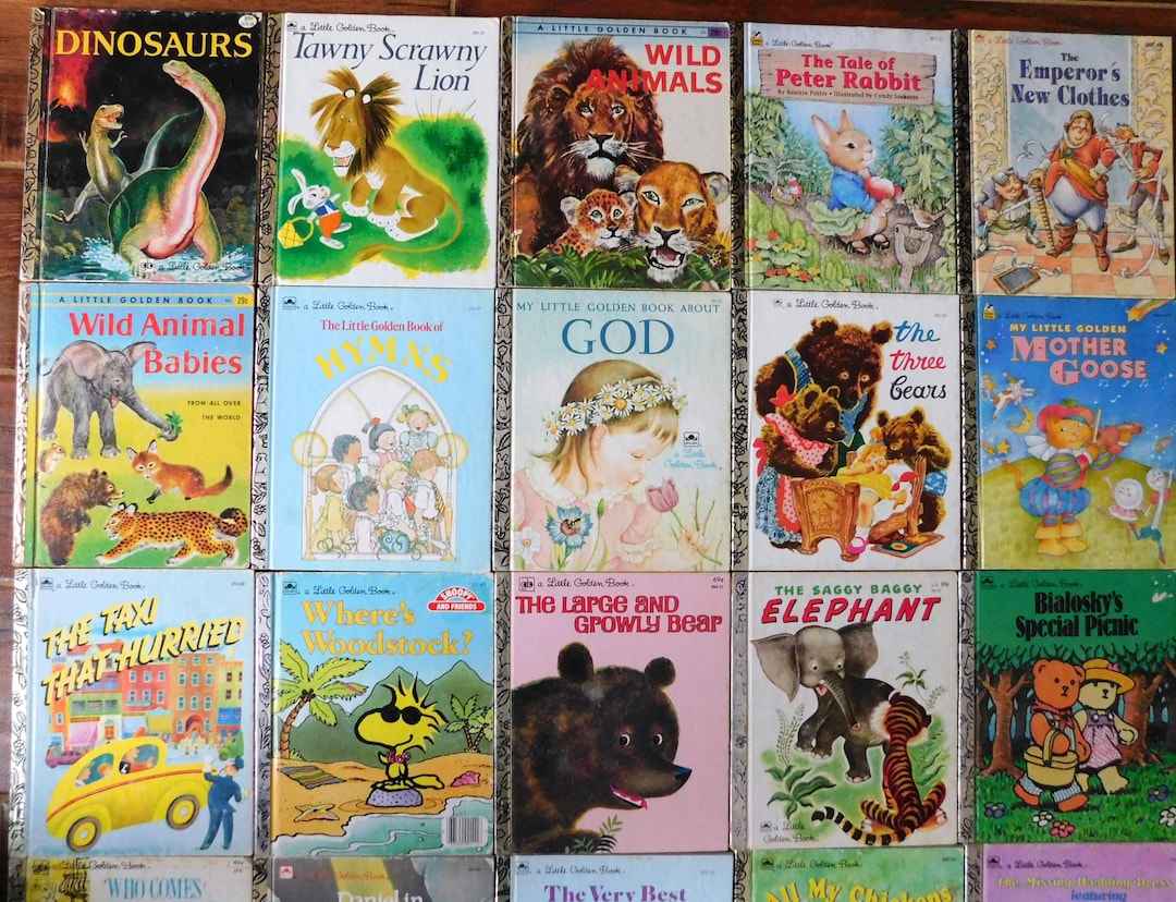 a Little Golden Book 29冊　(英語絵本) A Little Golden Books - You Choose - Etsy