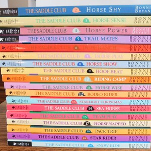 The Saddle Club Horse Books - Bonnie Bryant - You Choose Which One
