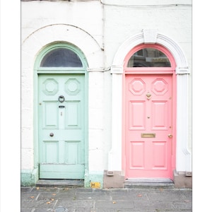 Colorful Doors Photo Printable, Instant Digital Download, Fine Art ...