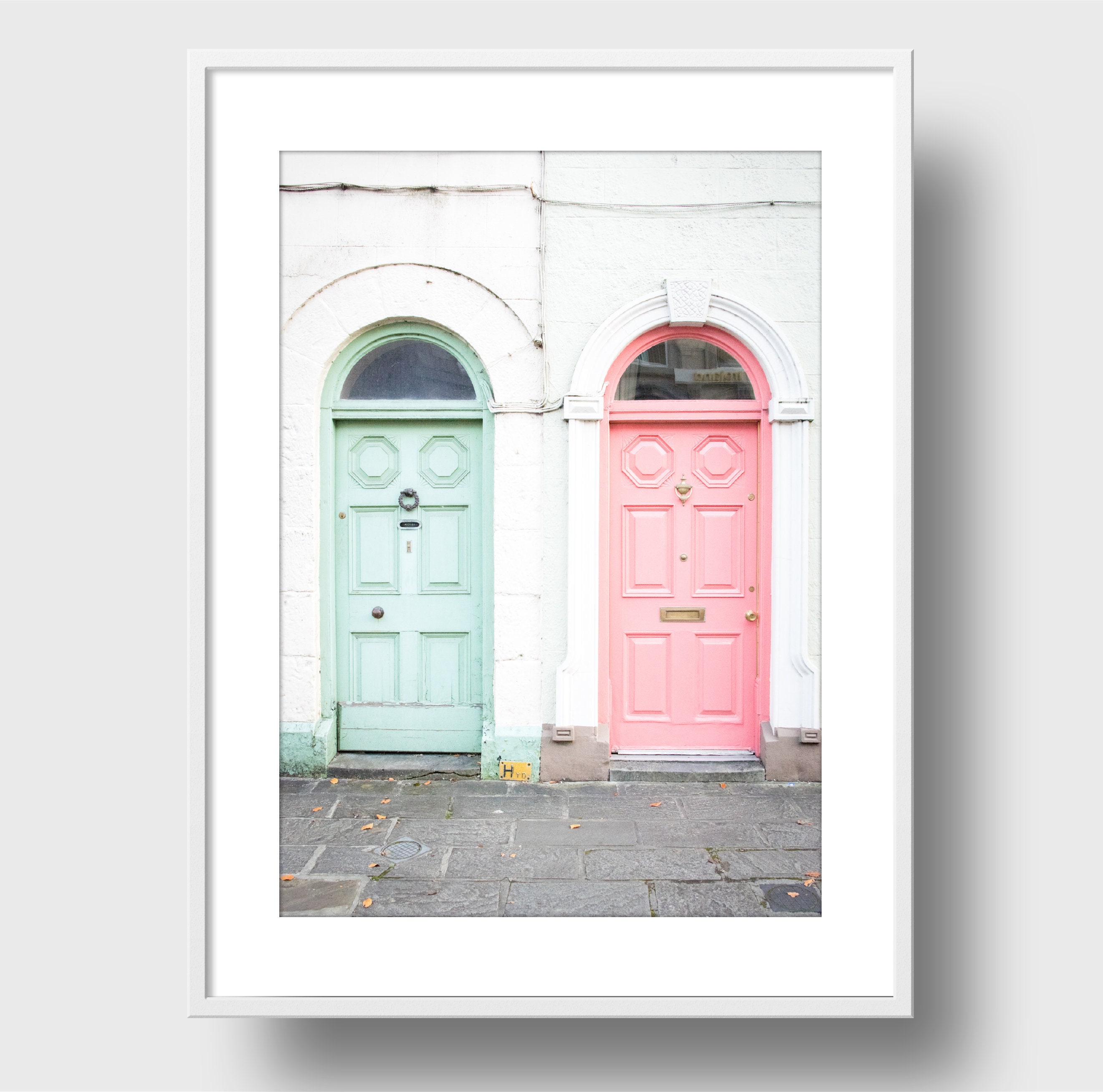 Colorful Doors Photo Printable, Instant Digital Download, Fine Art ...