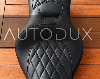Autodux fit für Royal Enfield Super Meteor & Himalayan 411 und 450 Premium Comfort Sitz schwarz versandkostenfrei.