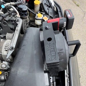 Intercooler Grid Fan System with Water Ports - For Autocross & Track - Minimizes Heat Soak for Subaru Top Mount Intercoolers - Dual Fan Unit image 5