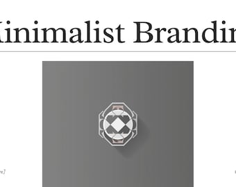 Minimalist Branding PowerPoint Template | Complete Brand Designer Presentation Deck | Editable PPTX