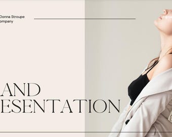 Elegant Business Branding Kit | Black Beige Brand Style Guide | Professional Brand Identity Template