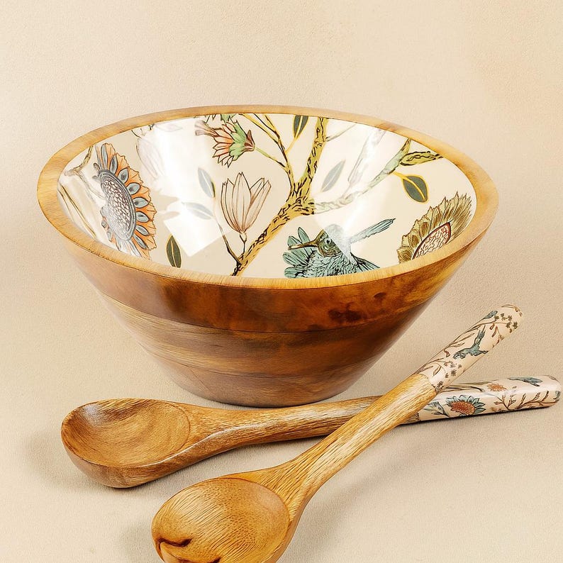 Hummingbird Kingfisher Bowl Set of 3