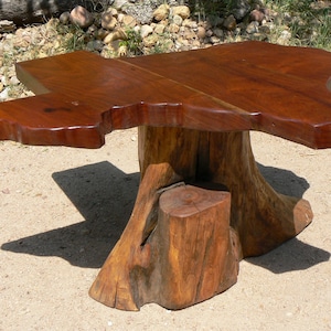 Texas Karte Couchtisch - zurückgefordert Mesquite-Holz