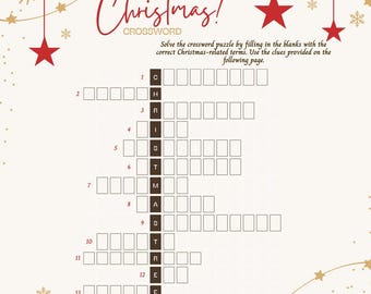 Christmas Crossword Puzzle