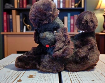 1950s Vintage Furry Poodle AM Transistor Radio – Working, Whimsical, and Wonderfully Weird
