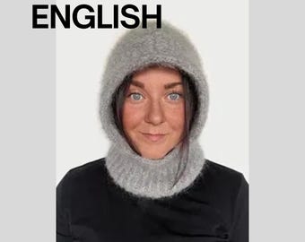 Tromsø bivakmuts hoodie breipatroon pdf | Bivakmuts van dikke alpacamix | F/W kledingkast gebreid