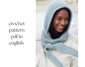 Breipatroon sjaal met capuchon | Ribbelsteek Scoodie DIY (pdf)