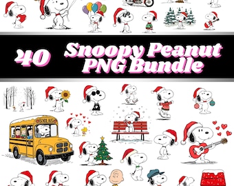 Cartoon Dog PNG | Cute Retro Puppy Clipart | Christmas Funny Vintage Dog Art | Digital Download for Sublimation | Cricut & Pet Lovers