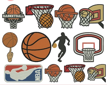 Etiquetas de baloncesto Diseño de bordado a máquina Mini baloncesto Bordado Patrón de baloncesto Puntada rellena de baloncesto Emb Pes Archivo 5+ Tamaño Descargar