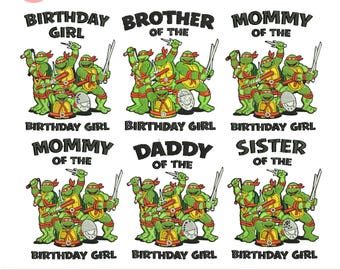 Diseño de bordado a máquina de cumpleaños de tortugas Bordado de tortuga linda Bordado de mini tortuga Bordado de tortuga marina Patrón de bordado PesFile5+SizeDownload