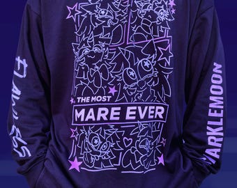 完璧な史上最高の牝馬 オーバーサイズ長袖Tシャツ