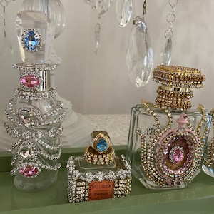 LAYAWAY FOR LIIBBI Sparkly Perfume Bottles, Stunning, Six Perfume