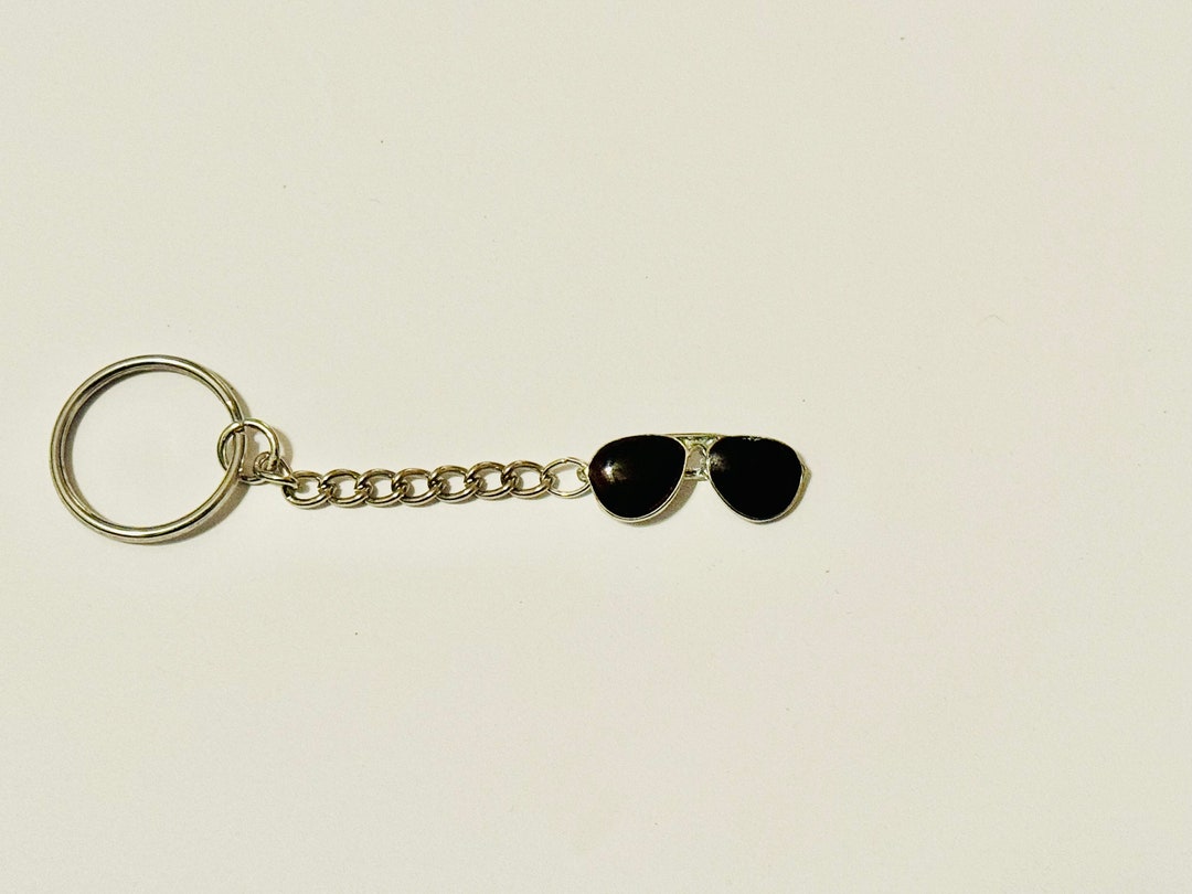 Aviator Eyeglass Keychain Etsy