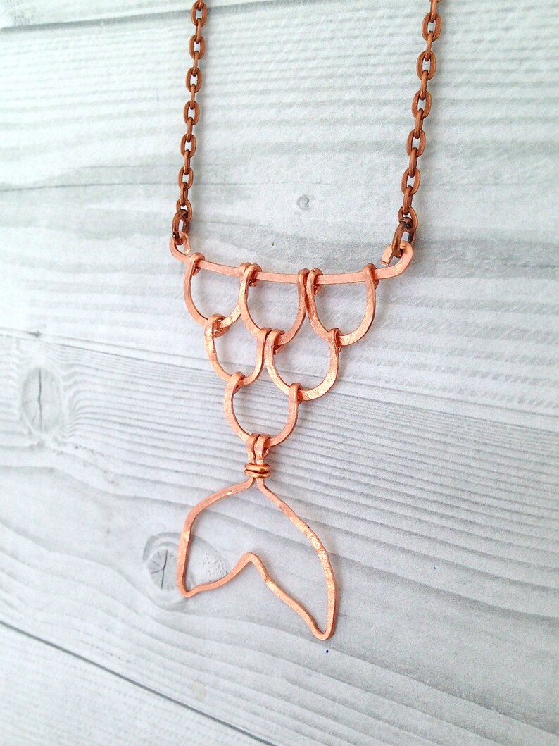 Mermaid Fin Necklace Etsy