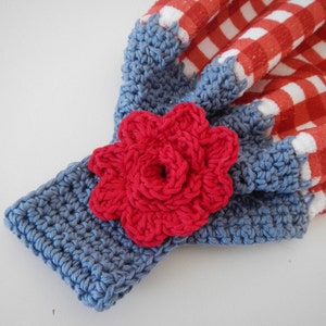 Dish or Tea Towel Topper Crochet Pattern Instant Download image 5