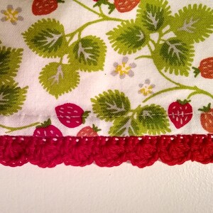 Dish or Tea Towel Topper Crochet Pattern Instant Download image 3