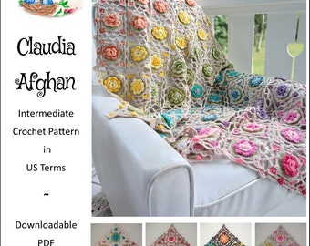 Claudia Afghan | Crochet Pattern (Instant Download)