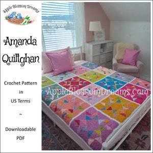 Amanda Quiltghan | Crochet Pattern (Instant Download)