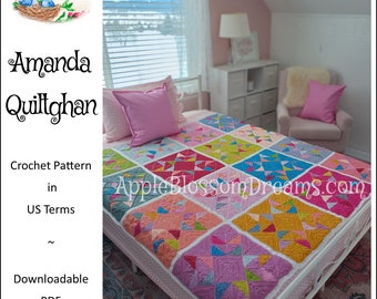 Amanda Quiltghan | Crochet Pattern (Instant Download)