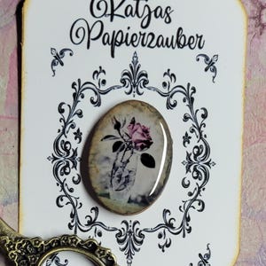 Handgefertigte Resin-Brads aus mehrlagigem Cardstock – Kreatives Bastelzubehör