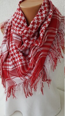 Palestine scarf(Shemagh) MFH® with fringes