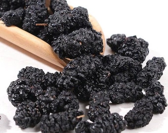 Whole Dried Mulberries 8.8 oz, Dâu Tằm Sấy Khô Nguyên Quả 250g