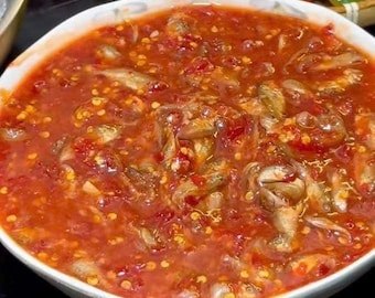 Hue Fermented Goby Fish Sauce 1.1 lbs, Mắm Cá Rò Huế 500g
