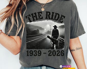 David Allan Coe Memorial DTF Transfer, Outlaw Legend Tribute Shirt, Western Country DAC Gear