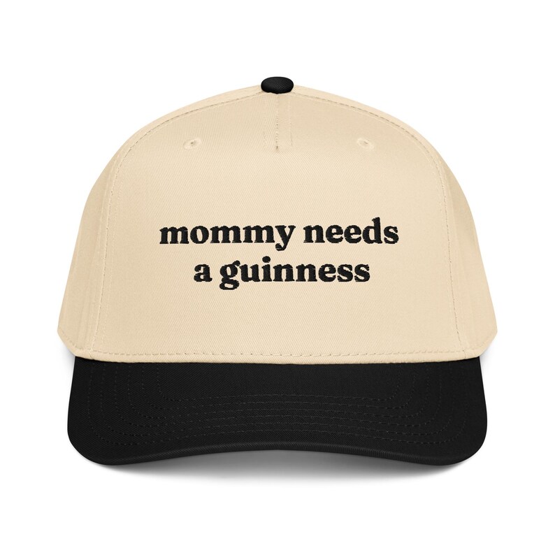 Mommy Needs a Guinness Green & White Cap, St Patrick's Day St Paddy's Merch, Gift For Moms
