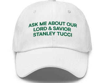 Stanley Tucci Lord Saviour Baseballkappe, Teufel trägt Prada Dad Hat
