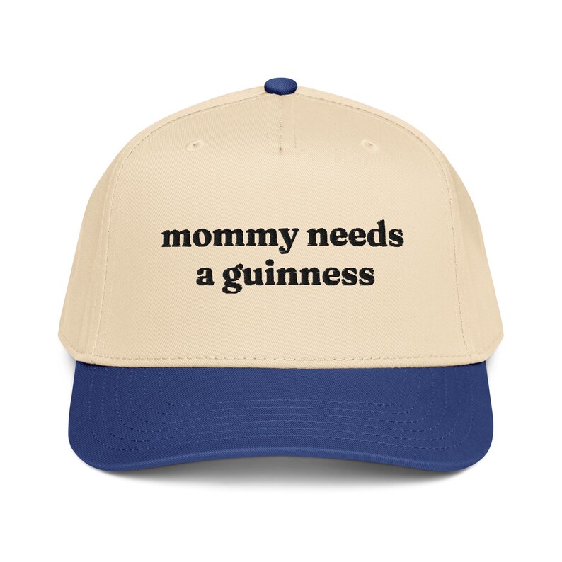 Mommy Needs a Guinness Green & White Cap, St Patrick's Day St Paddy's Merch, Gift For Moms