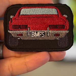 Billy Strings BMFS Handmade Embroidered Iron-on Patch