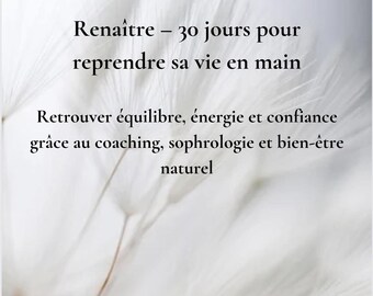 Reborn – 30-Day Wellness Program | Coaching, Sophrology & Personal Development