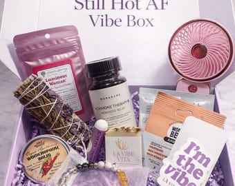 Still Hot AF Menopause Vibe Box | Self Care Gift for Women
