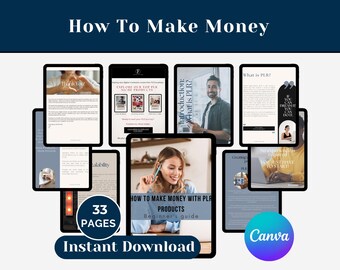 Business Guide Ebook | Make Money Online, Digital Product Tips & Beginner Strategy (PLR)