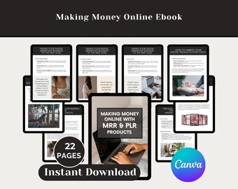Verdienen Sie Geld Online Ebook | Ideen für ein pasives Einkommen, Geschäftsstragie und Unternehmerleitfaden