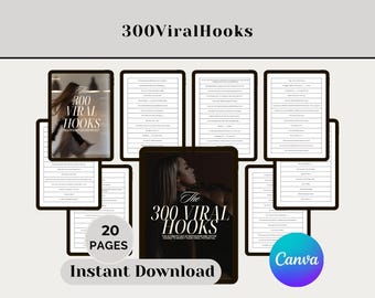 300 Viral Hooks for Reels & TikTok | High Engagement Hook Templates for Creators