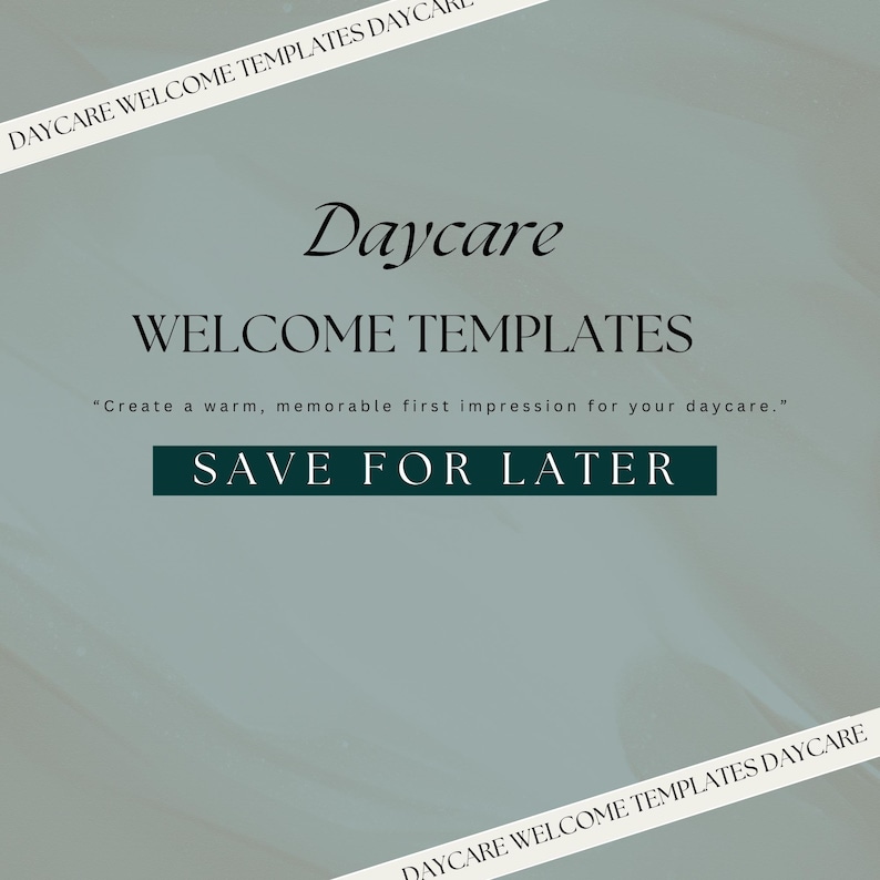 Welcome Daycare Template and Posts | Instagram Carousel | Post Graphics ...