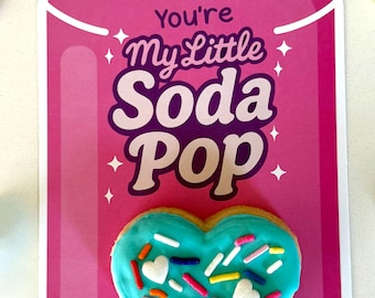 KPop Demon Hunters Soda Pop Sugar Cookie Birthday Party Favors (per dozen)