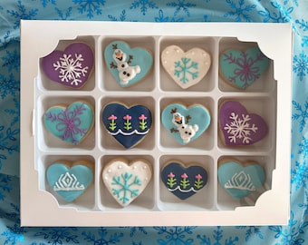 Frozen Inspired Sugar Cookies Boxed Gift Set (dozen)