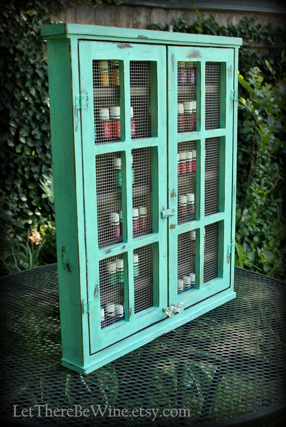 Essential Oil Storage Shelving Nail Polish Cabinet Etsy