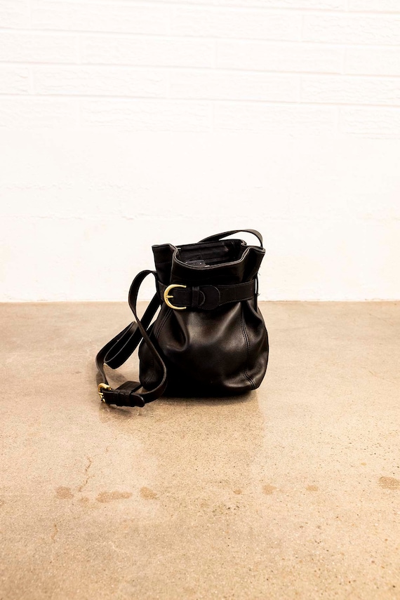 Donation to ASPCA // Vintage Coach Black Leather S