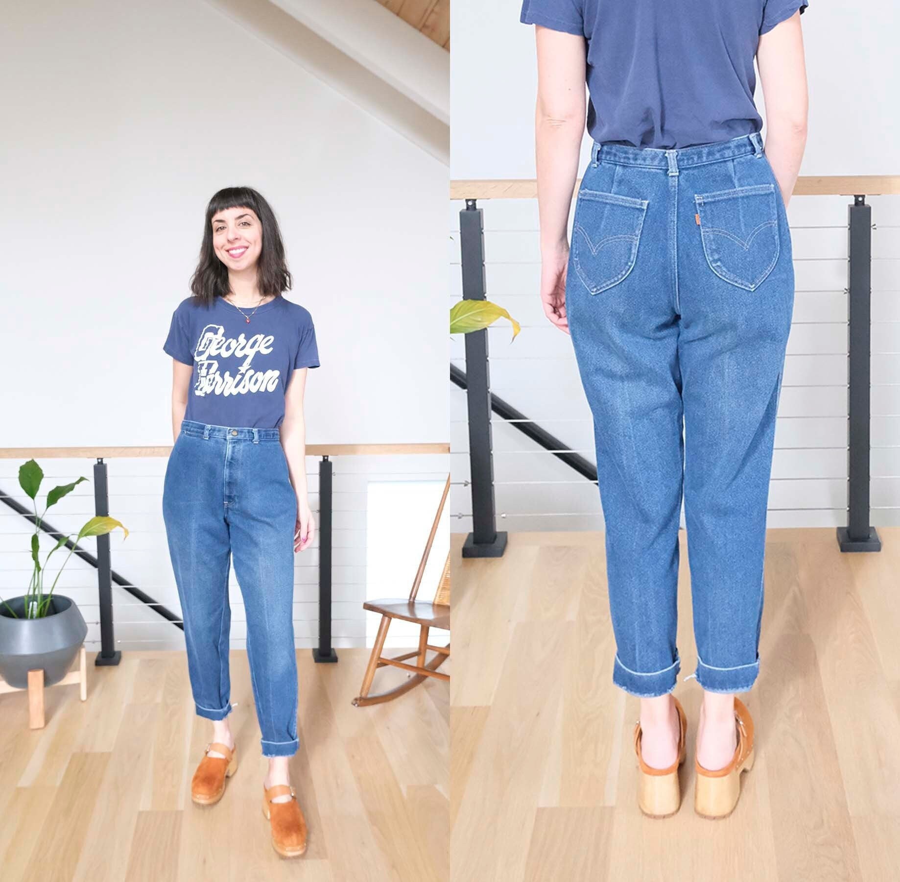 Mode Jeans Jeans cigarette Levi’s Levi\u2019s Jeans cigarette gris clair style d\u00e9contract\u00e9