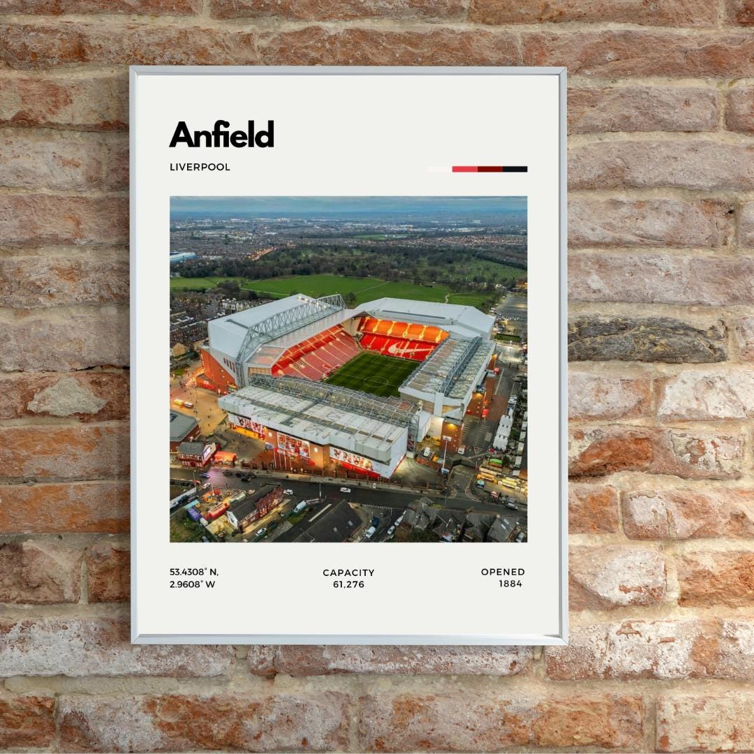 Anfield Stadium Digital Print | Liverpool Football Club - Etsy